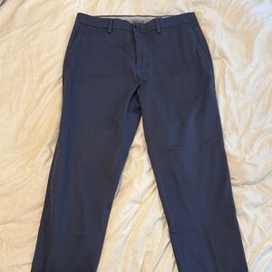 Haggar Iron Free Premium Khaki Pants - Navy